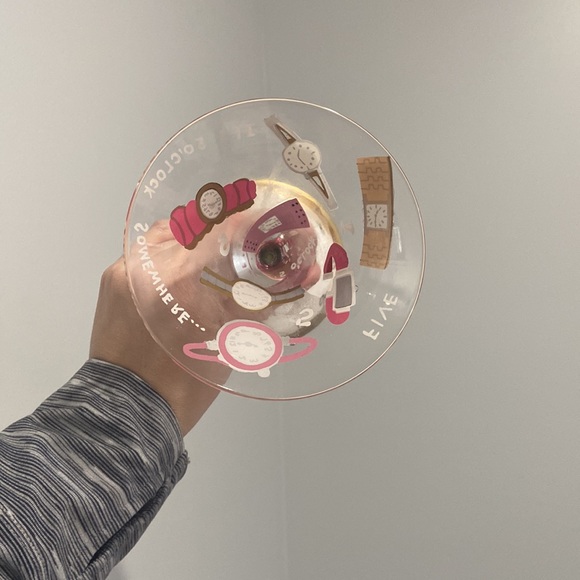 Lolita 5 o'clock somewhere 7 ounce martini collection glass NIB but missing lid - Picture 7 of 14